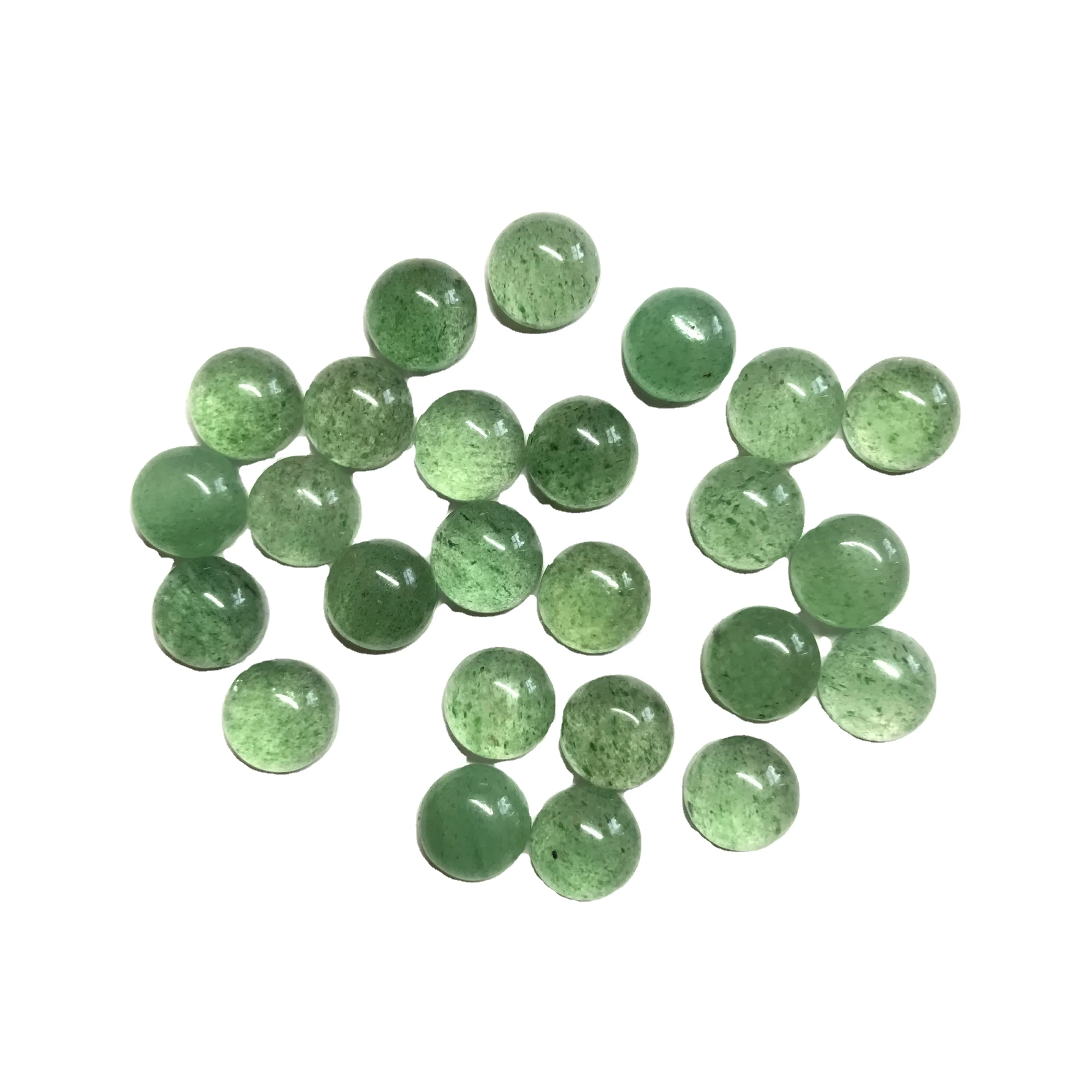 10mm Natural Jade Loose Round Cabochon Gemstone Wholesale Price Natural AAA Top Quality Gemstone Natural Good Color Gemstone