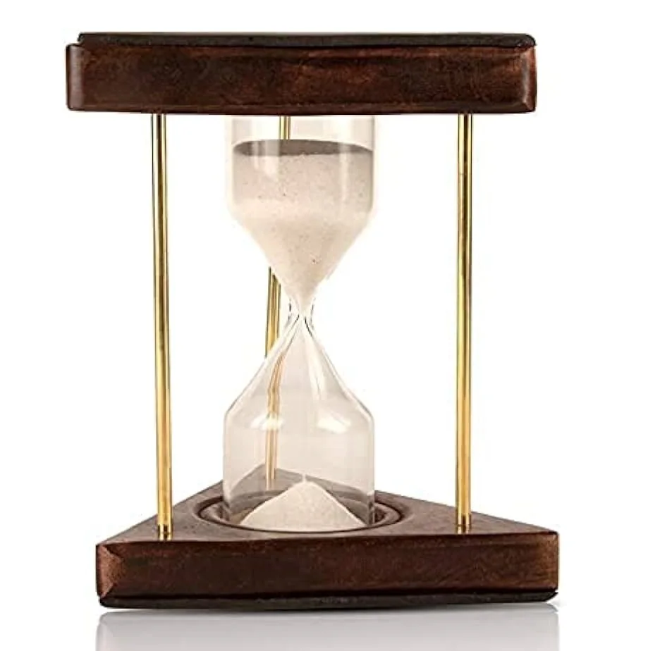 Top Trending Product Hour glass timer Best Selling Home Decor Wooden Sand Timer For home office Use.