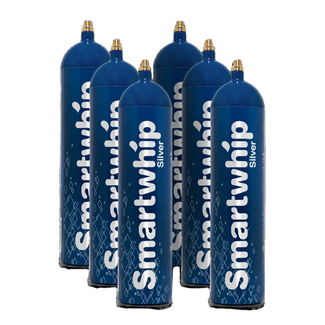 Top Quality Wholesale OEM Supply Kitchen And Tabletop Dessert Tool Smartwhip Silver Cream Chargers for Cake Decoration