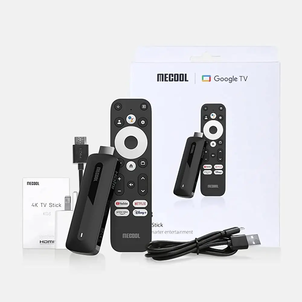 Buy the best quality KD3 Android TV Stick with Google Netflix Certified at wholesale prices in the USA