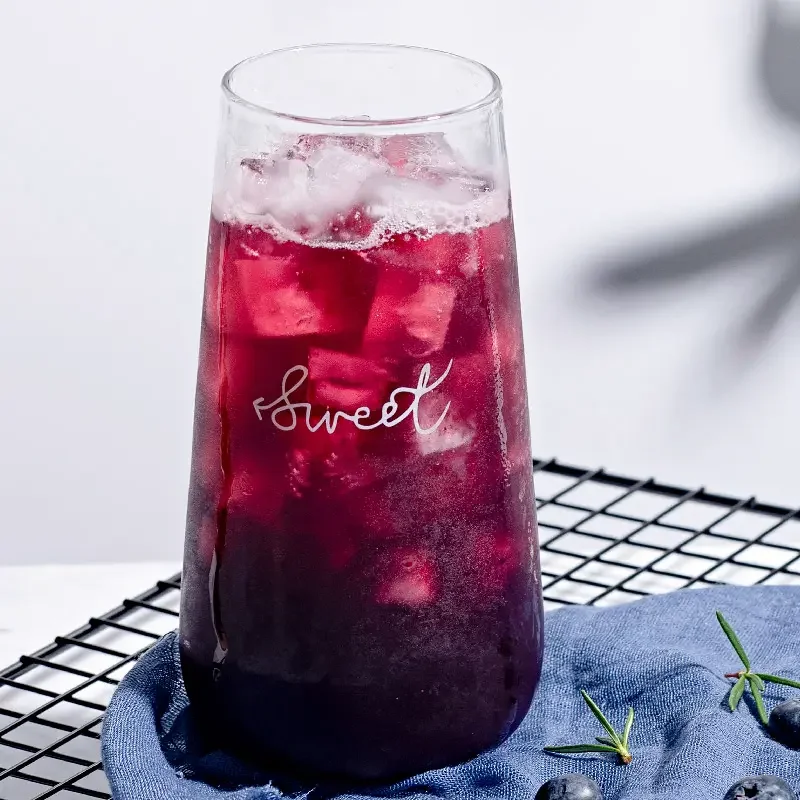 Wholesale Blueberry Flavor Taiwan Bubble Pearl  Milk Tea Powder