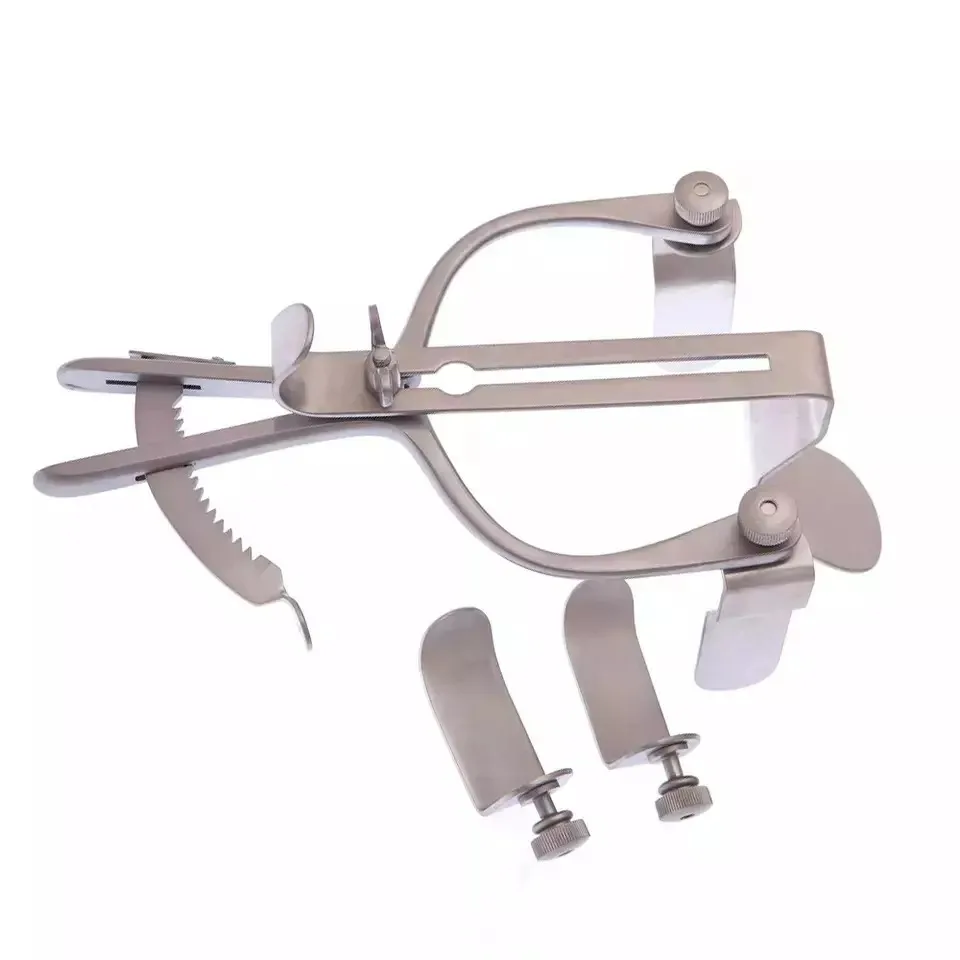 Центровой ретропический Ретрактор простатектомии с храповым механизмом две пары вращающихся боковых лезвий урологический по заводской цене