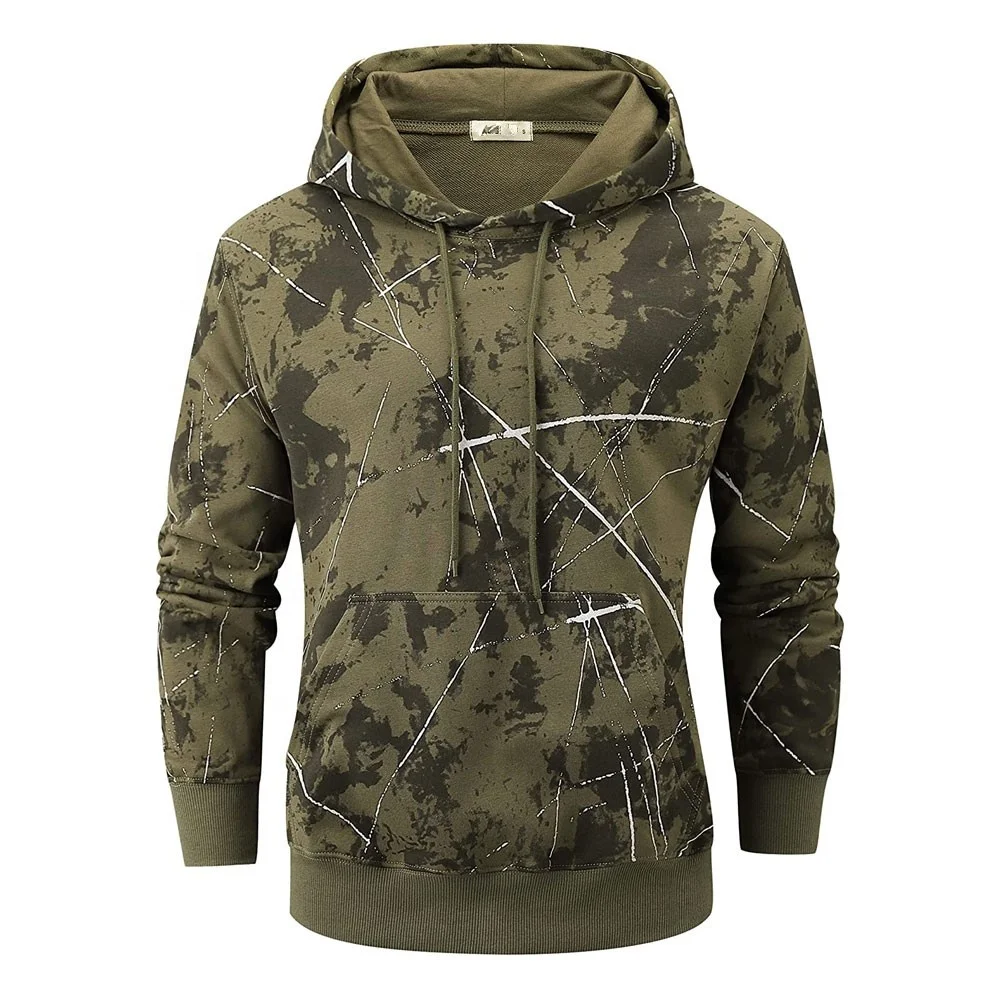 Breathable Custom Own Logo Men High Quality Cotton Polyester Printed Pullover Men S Hoodie Quantity DIY OEM Customized