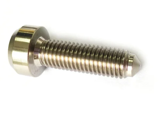 Grade 5 Ti6Al4V Forged Titanium Split Rim Bolts Screws For Wheel BBS M7 X 24mm BBS M7 titanium split rims screw