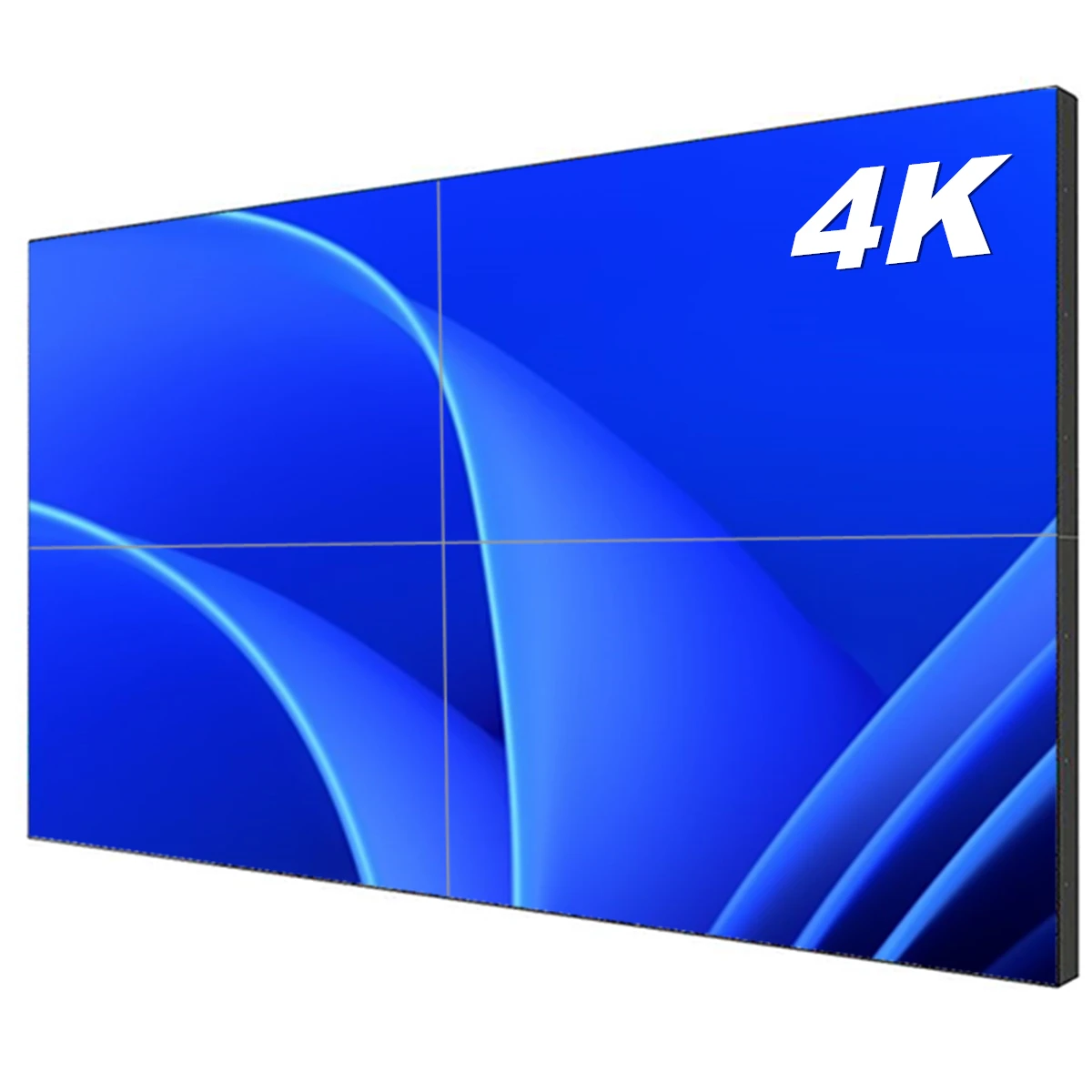 55 65 Inch 4K UHD Videowall Splice Screens 3X3 4X4 Video Wall Controller Advertise Display Lcd Smart Digital Board Totem Screen