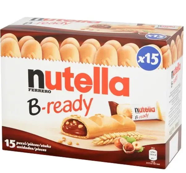 Высококачественная готовая Вафля Nutella B с начинкой из фундука 132 г по низкой цене