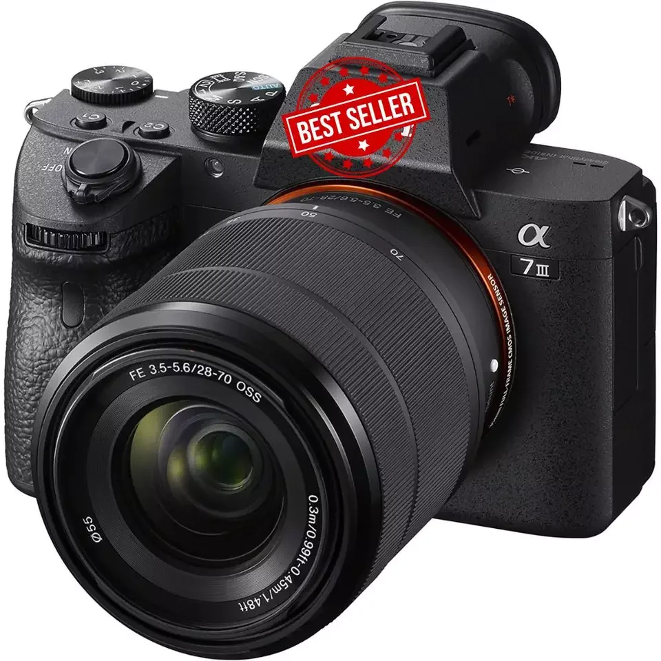 ORDER DIgital Camera A7 III (ILCEM3K/B) Full-frame Mirrorless Interchangeable-Lens Camera with 28-70mm Lens with 3-Inch LCD, Bla