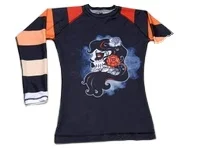 Mens Custom Rash Vest Long Sleeve Lycra Compression Shirt Quick Dry Rashguard Sublimation Rash Guard Men Quantity Top Customize