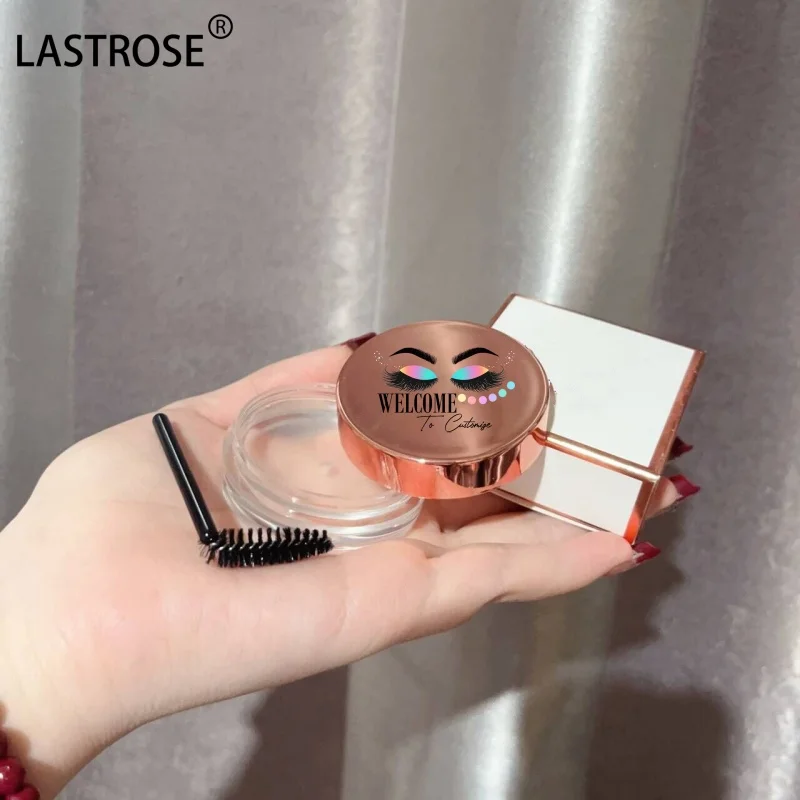 Wholesale Private Label Cruelty Free Vegan Clear Eyebrow Soap Eyebrow Enhancer Cream Long-lasting shaping wax soap for eyebrows