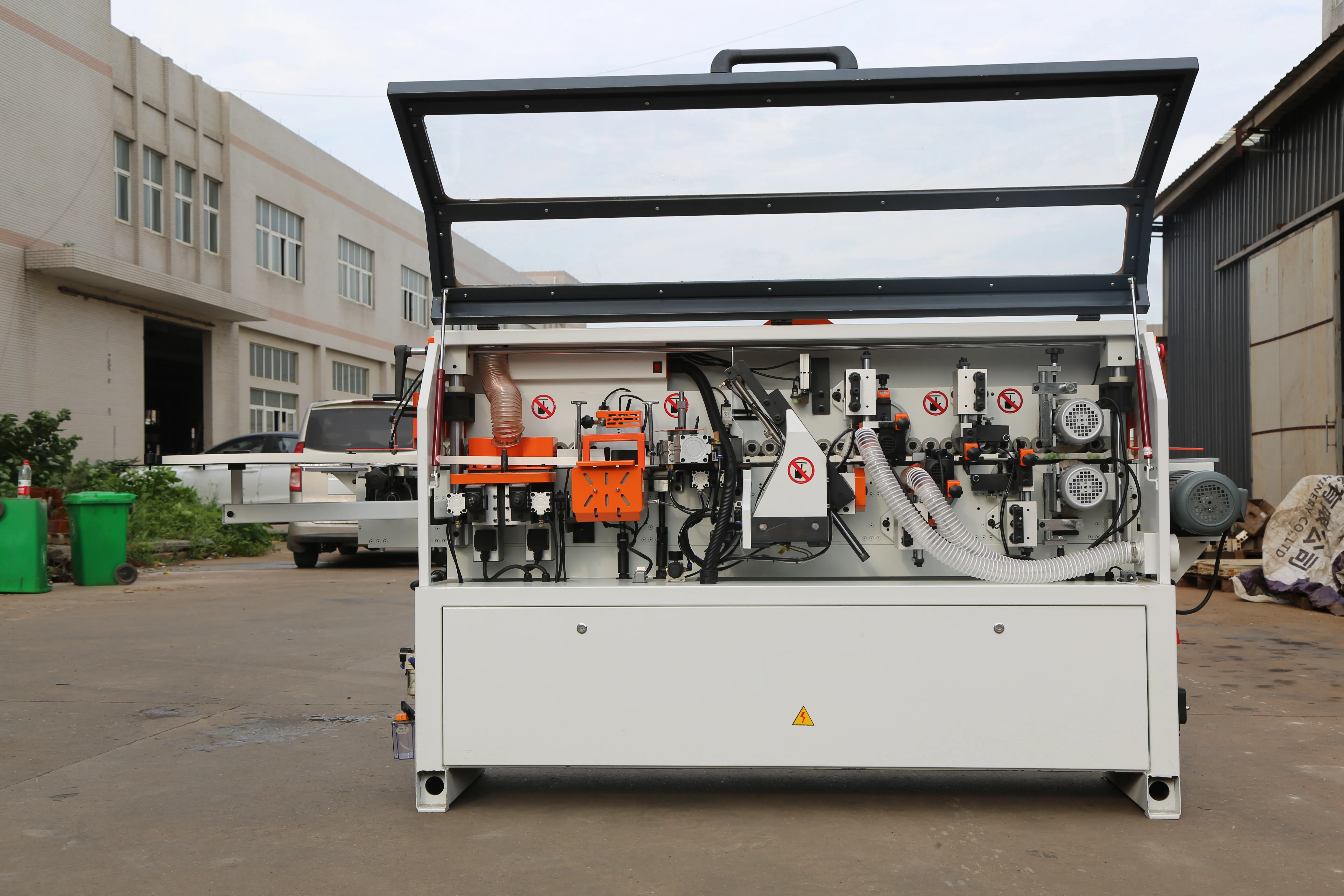 TT-306 DSP wood edge bander board edge banding machine with pre milling function