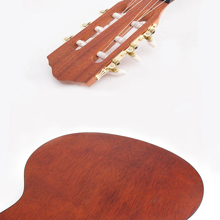 China Professional OEM Manufacturer Wholesale Price 39 Inch  Classical Guitar Custom Guitars  for Sale