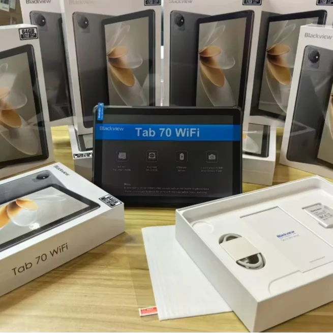 Wholesale Cheap BlackView Tab 70 4+64GB up to 1GB WiFi Android Tablet Dual Camera Memory Capacity