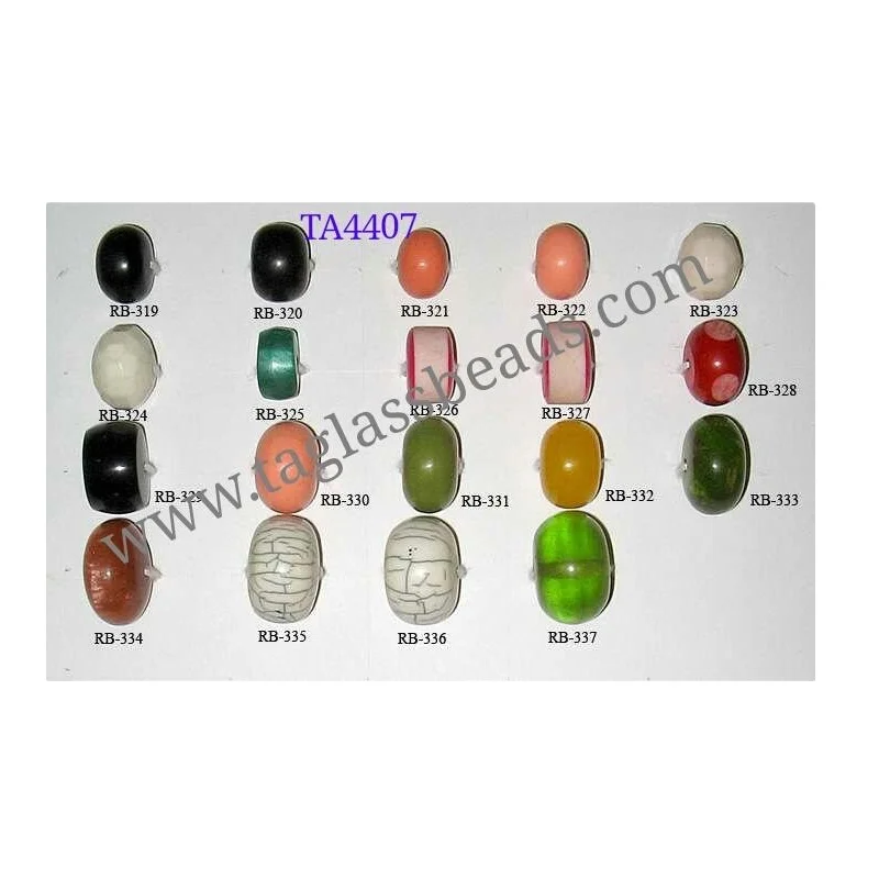 Amber Resin beads handicrafte in india Round Printed Resin Loose Beads for Art Craft Supplies DIY Decoration Accessories