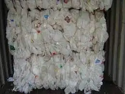 HDPE Milk Bottle Scrap /  HDPE Flakes/HDPE Blue Drum Scrap For Sale
