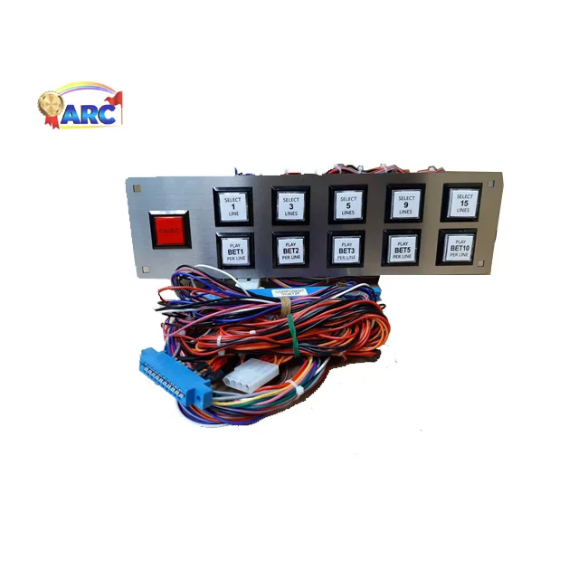 MULTI 3 FORTUNES  3 in 1 game package game board harness with button power supply for sale WMS 550 Pot of Gold manufacturer