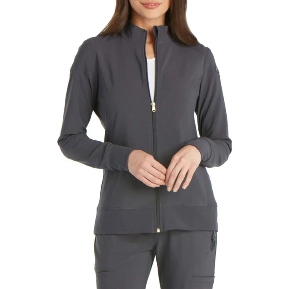 Custom Made Female Nursing unisex Medical Scrub classic doctor uniform Zipper medical scrubs with custom logo and OEM design