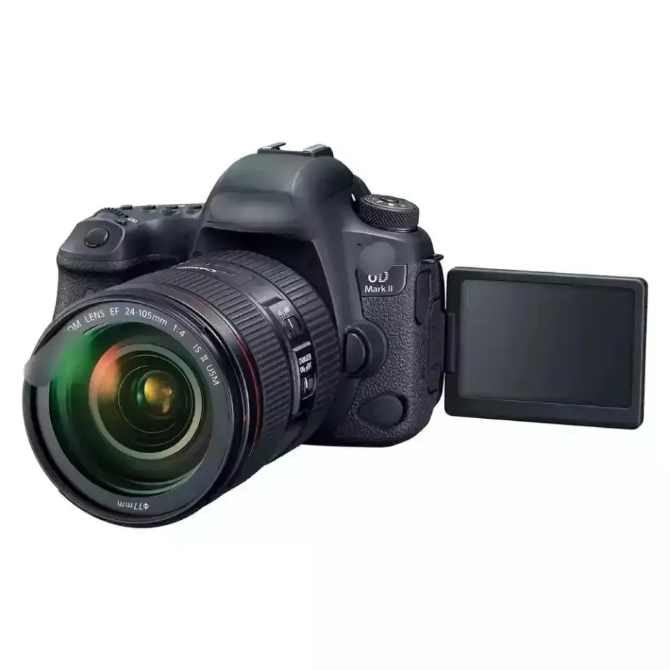 Новая специальная цена камера 6D 5D Mark с аккумулятором DSLR EF 24-105 мм Высококачественный объектив поддержкой Wi-Fi