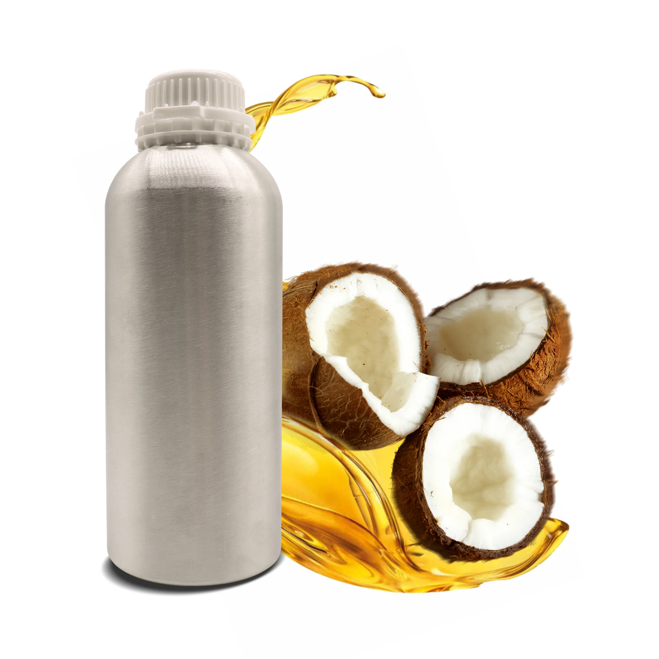 High Grade GMP Certified Coconut Cold Press Carrier Oil for Whitening Skin / Organic coconut oil in 20L gallons