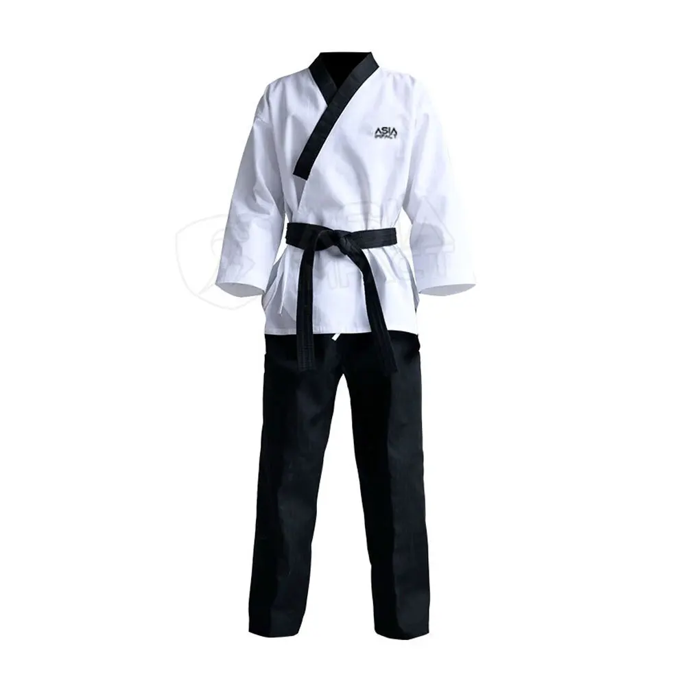 Professional Karate Uniform with Waistband Belt Taekwondo Suit For Women Men Training Clothes
