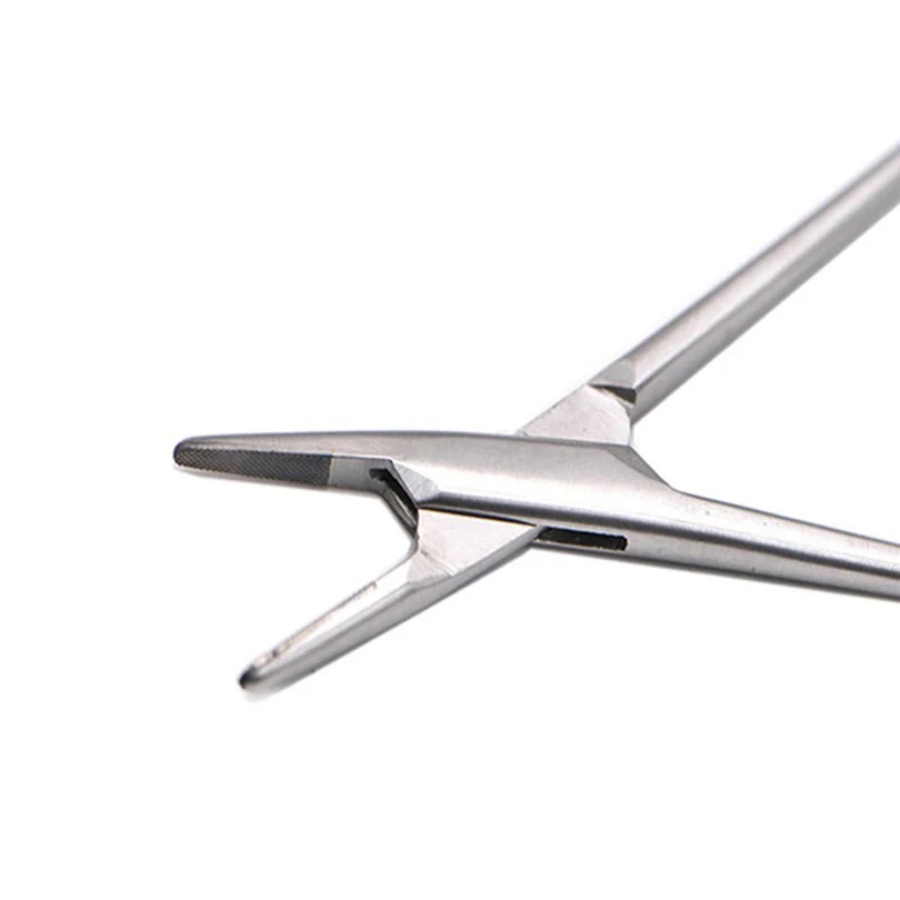 Dental Needle Holder Pliers Head Length German Reusable Stainless Steel Orthodontic Instrument