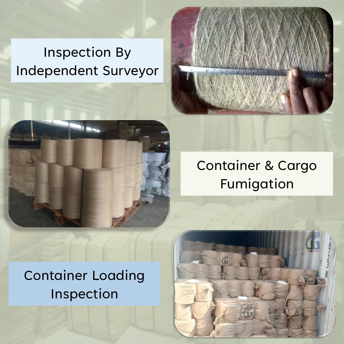 Джутовая пряжа 26 фунтов CRT качественная прочная для вязания и шитья натурального цвета Бестселлер Goodman Global Bangladesh