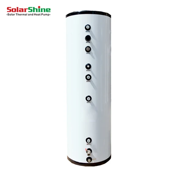 1000L 1500L 2000L Hot water storage Tank buffer tank with Heat Exchanger with CE