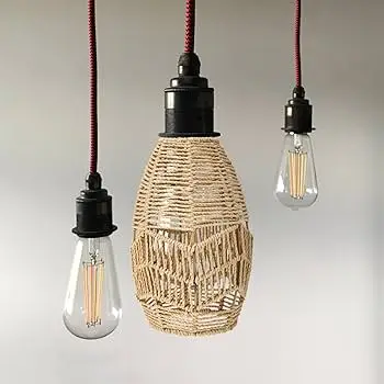 Most Selling Rattan Hanging Lamp Manufacturer And Exporter Customized Hanging lamp and Antique and New Design At Best Prices