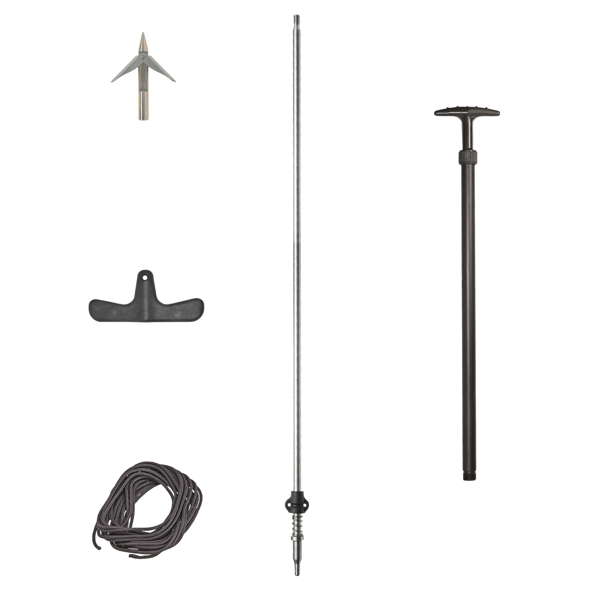 Made in Italy combo refill for spearfishing air arbalet shaft, stainless steel original part scuba diving