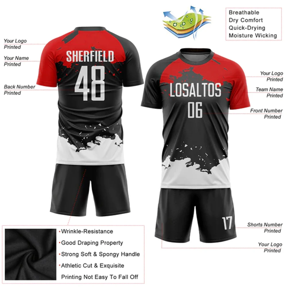 Best-Selling 23/24 Custom Football Jersey Shirts Asian Cup Sportswear Soccer Uniform New Season Argentina Messi Soccer Jersey