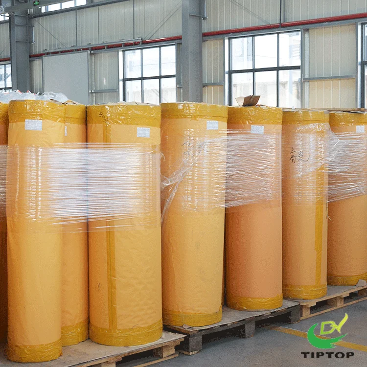 Tiptop High Quality Plastic PET lamination roll film transparent PET film for printing and lamination