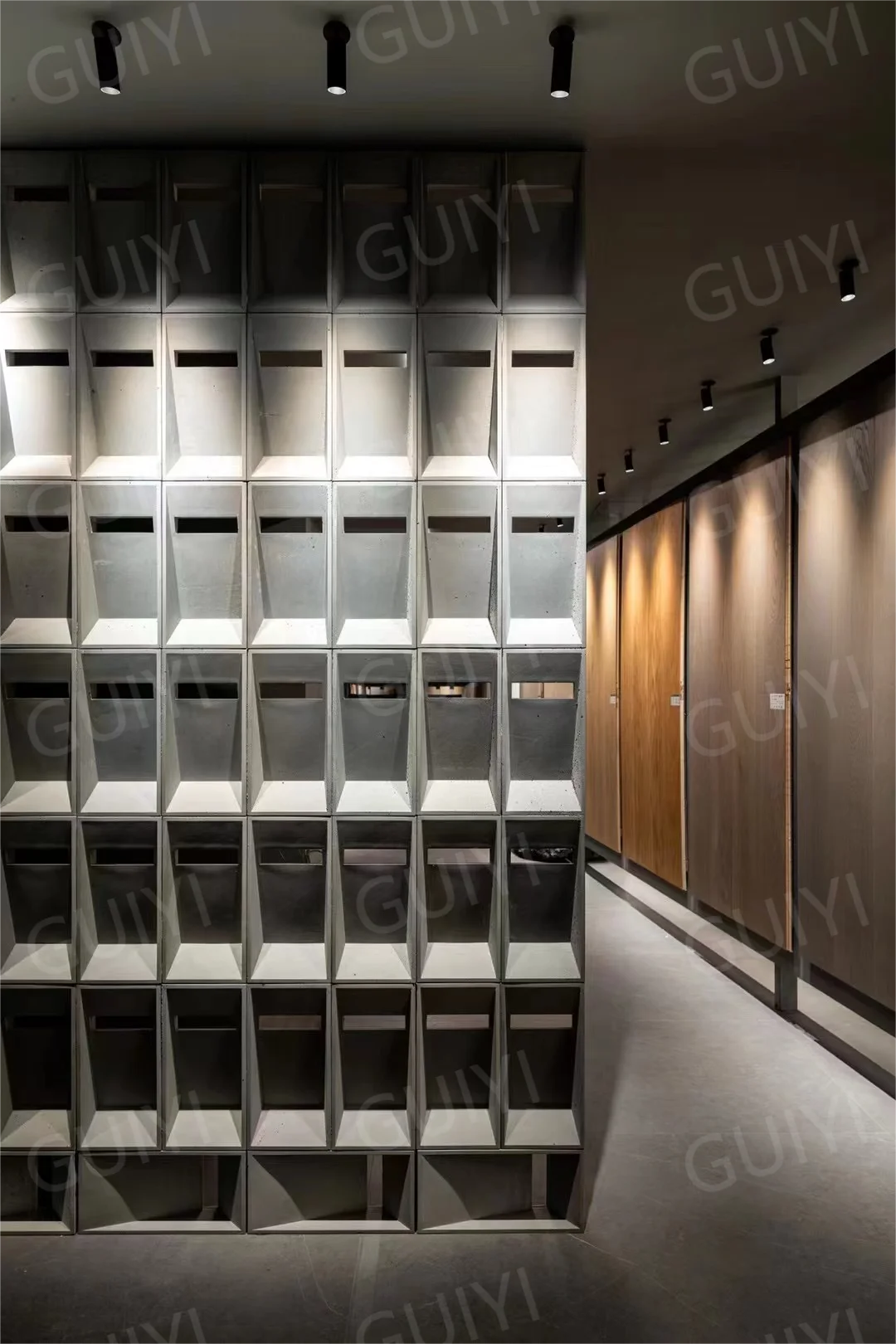 Concrete building block decorative hollow brick exterior and interior wall decoration