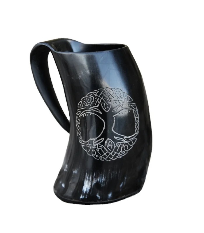 Распродажа, кружка для питья viking, кружка из пивной стали, дорожная кружка из смолы для кемпинга с ручкой, мега-кружка с высокой популярностью
