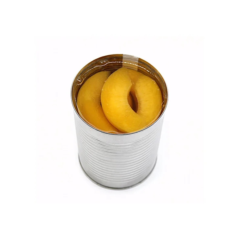 425g/820g/3000g Canned yellow peach in light Syrup canned peach halves