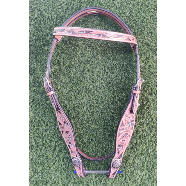 Best Quality Western Leather Headstall horse accessories Set For Horse Uses By Exporters