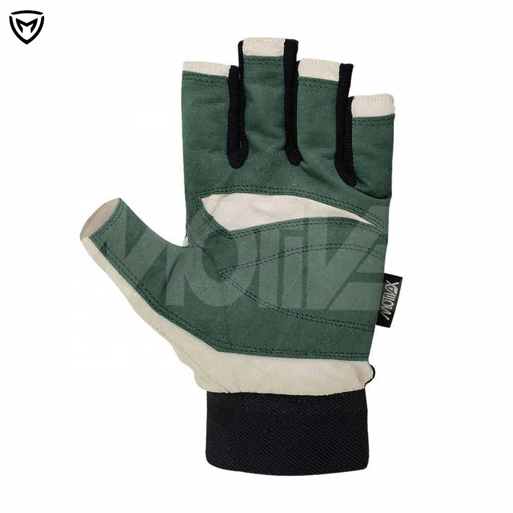 Short Finger Sailing Gloves Watersport Sail Race Glove Yachting Fishing Boating Canoe Kayak Regatta Reinforced Sailing Gloves