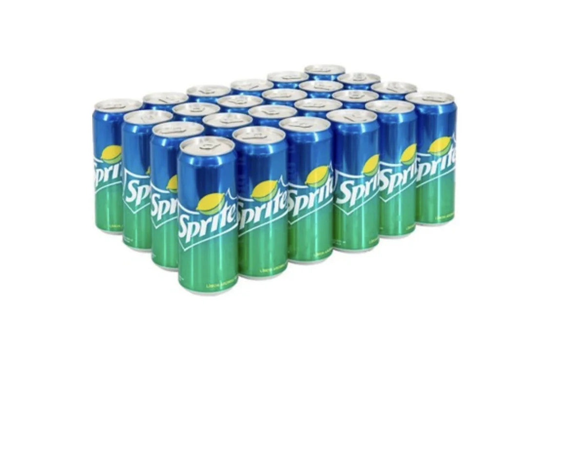 Lemon Flavored Soda Carbonated Drink 250 ml Canned Best Price Wholesale