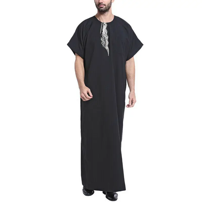 Man long Kimono for Eid Men Jubbah Designs Thobe Collection Men Thawb and Islamic Jubbah Muslim Dresses