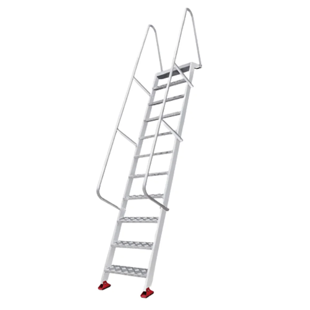 Industrial Aluminum 6063-T5 Step Ladder
