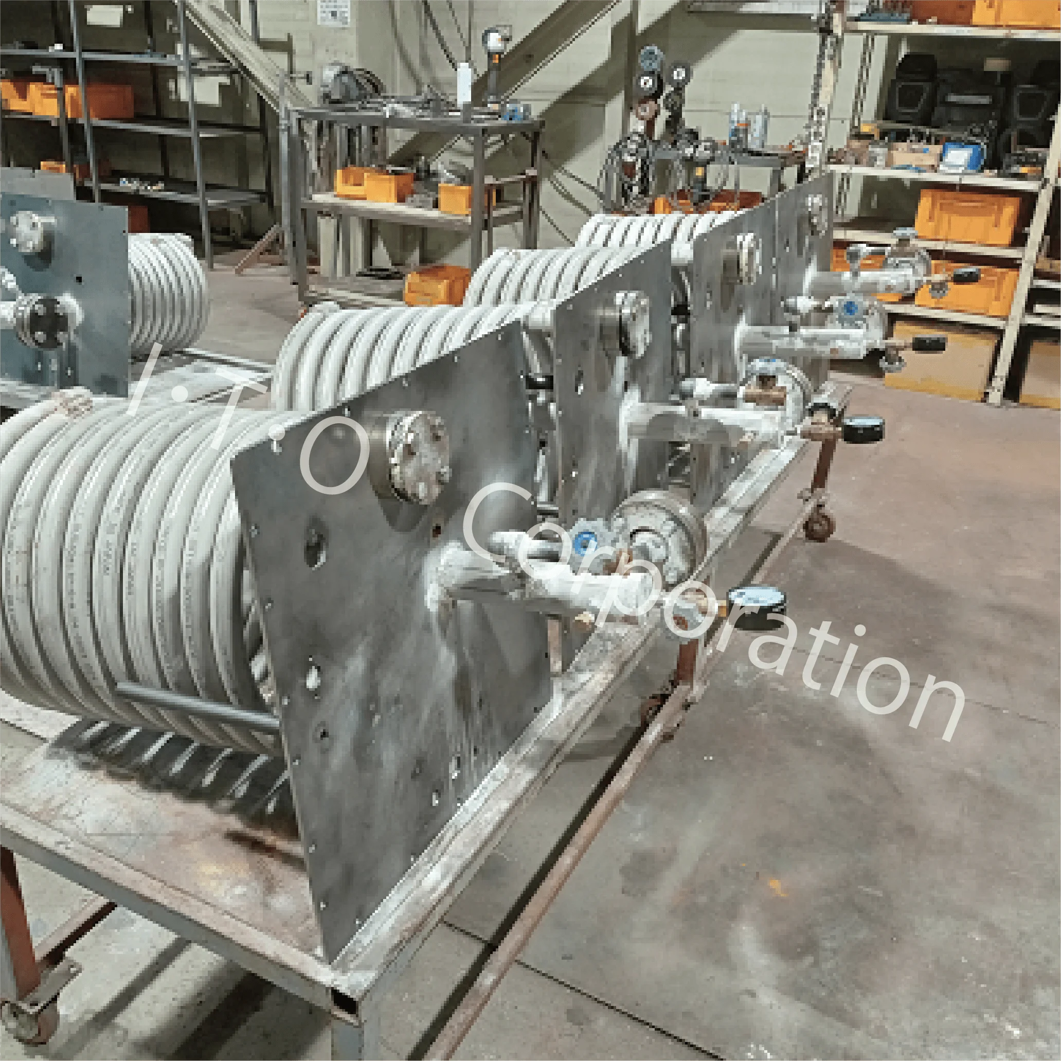 Вертикально экологически чистый вставленный Электрический испаритель газа испарителя