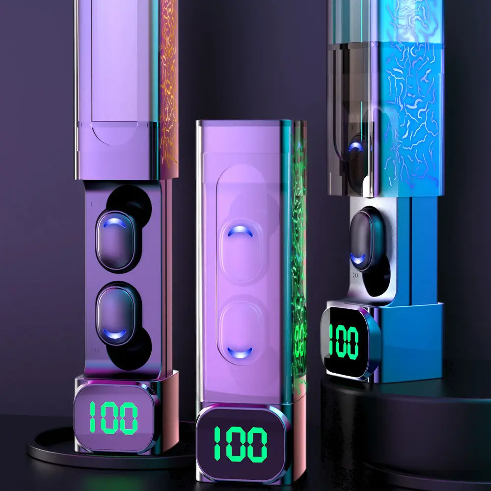 Best quality in ear headphoneE50 TWS BT Earphones Wireless Headphones Sports Wireless Headsets Pk a6s f9 M10 earbuds pro5 gaming