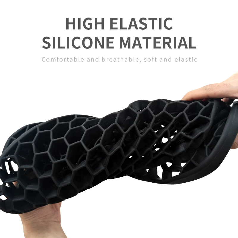 Wholesale comfort soft Square honeycomb gel seat cushion silicone sitter for office chair car seat no deformation