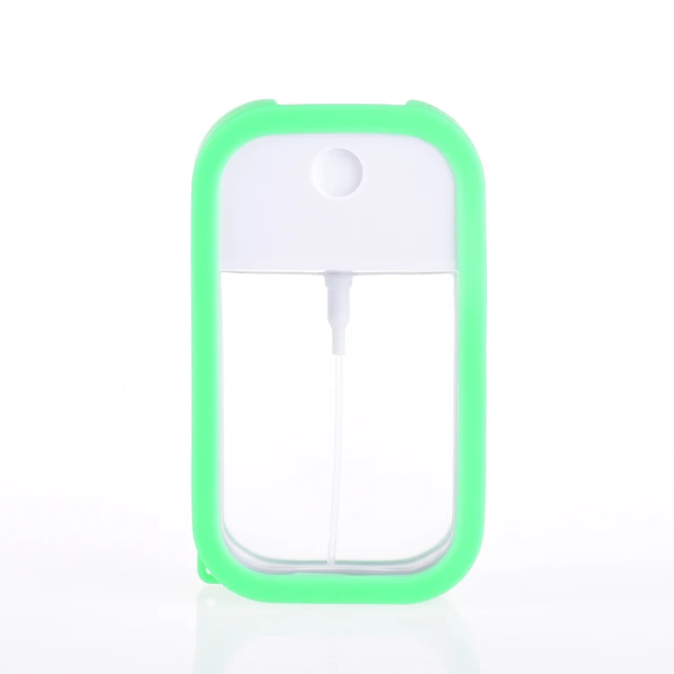 Mini hot fashioned cell phone shaped 20ml plastic credit card pocket size perfume mist spray bottle for hand sanitizer sprayer