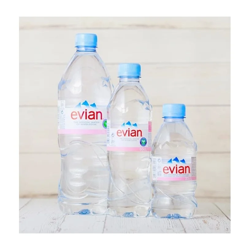Натуральная родниковая вода Evian (1 5 л/12 ПК) цены на оптовую бутилированную воду evian минеральная 330 мл в бутылке для домашних животных