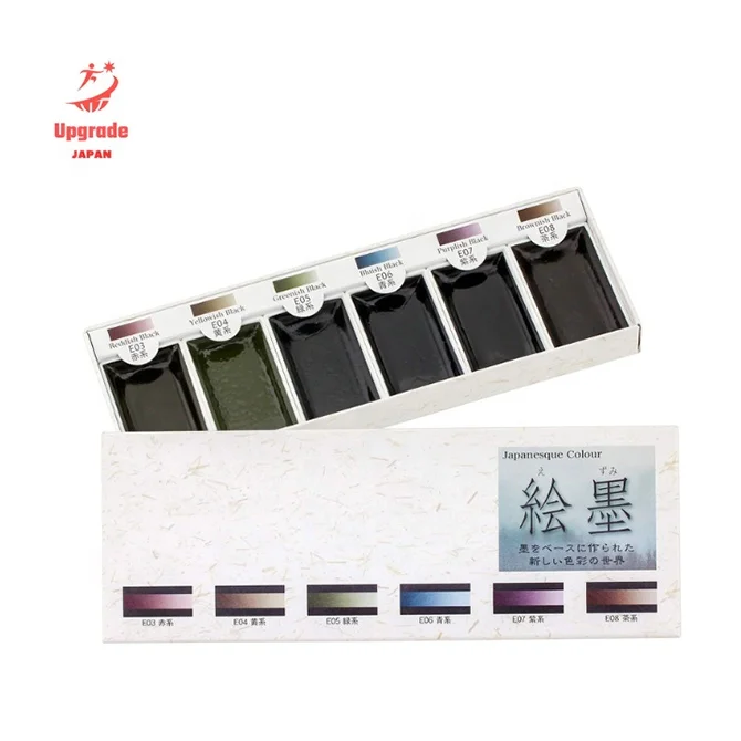 Art Sketching Stationery Versatile Flexible Tip Japanese Watercolor Travel Kits Liquid Dye