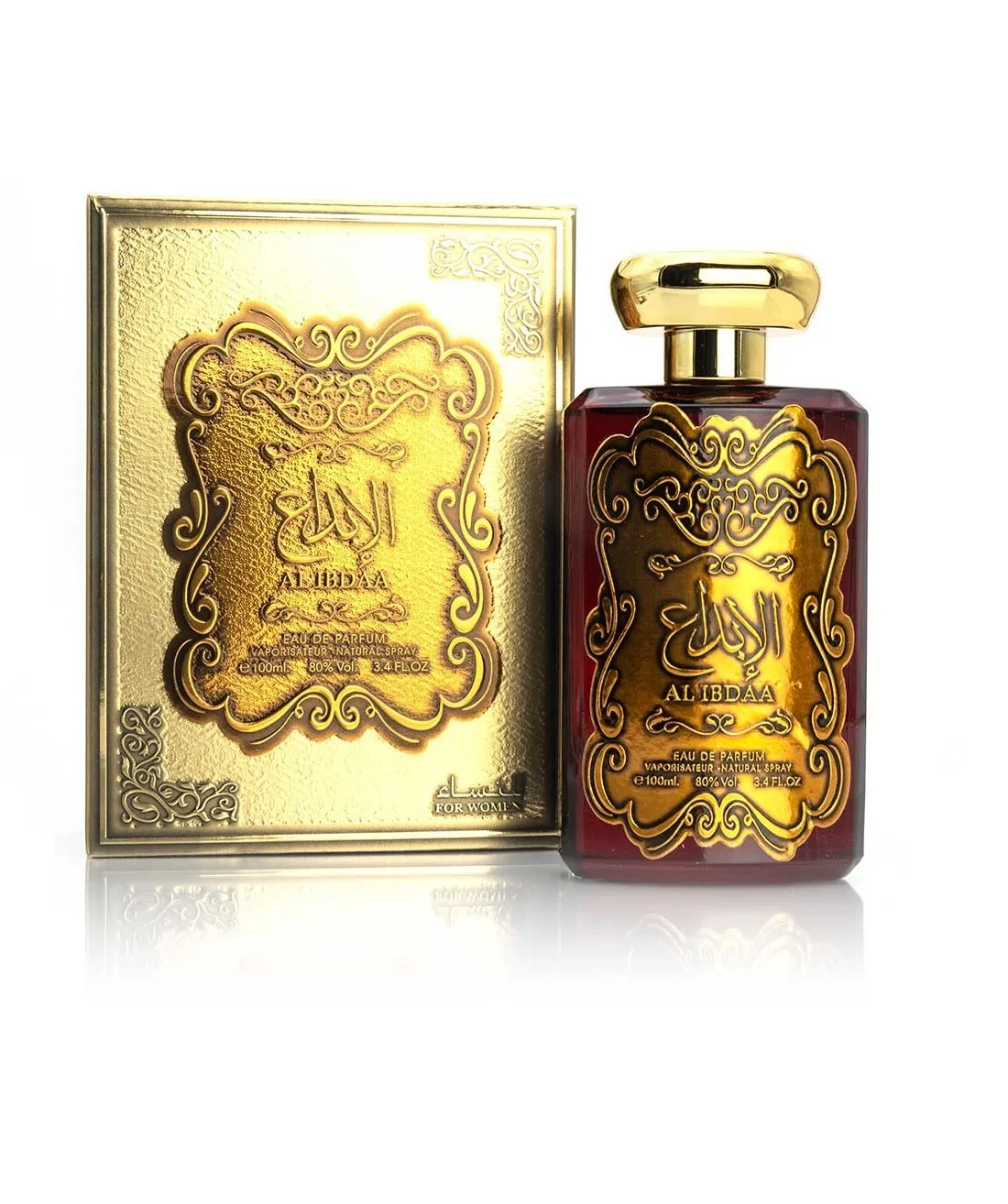 AL IBDAA Perfume gold by Lattafa  Eau de Perfume 100 ML  Non alcohol Dubai perfume for women