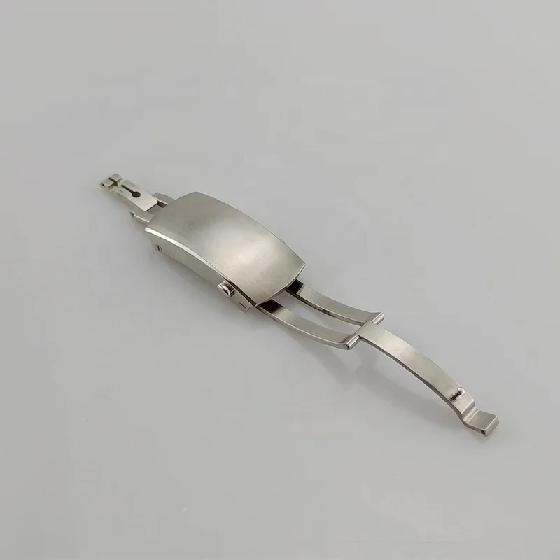 OEM/ODM High Quality 316L Stainless Steel Clasp Custom Logo Micro Extension Dive Watch Clasp