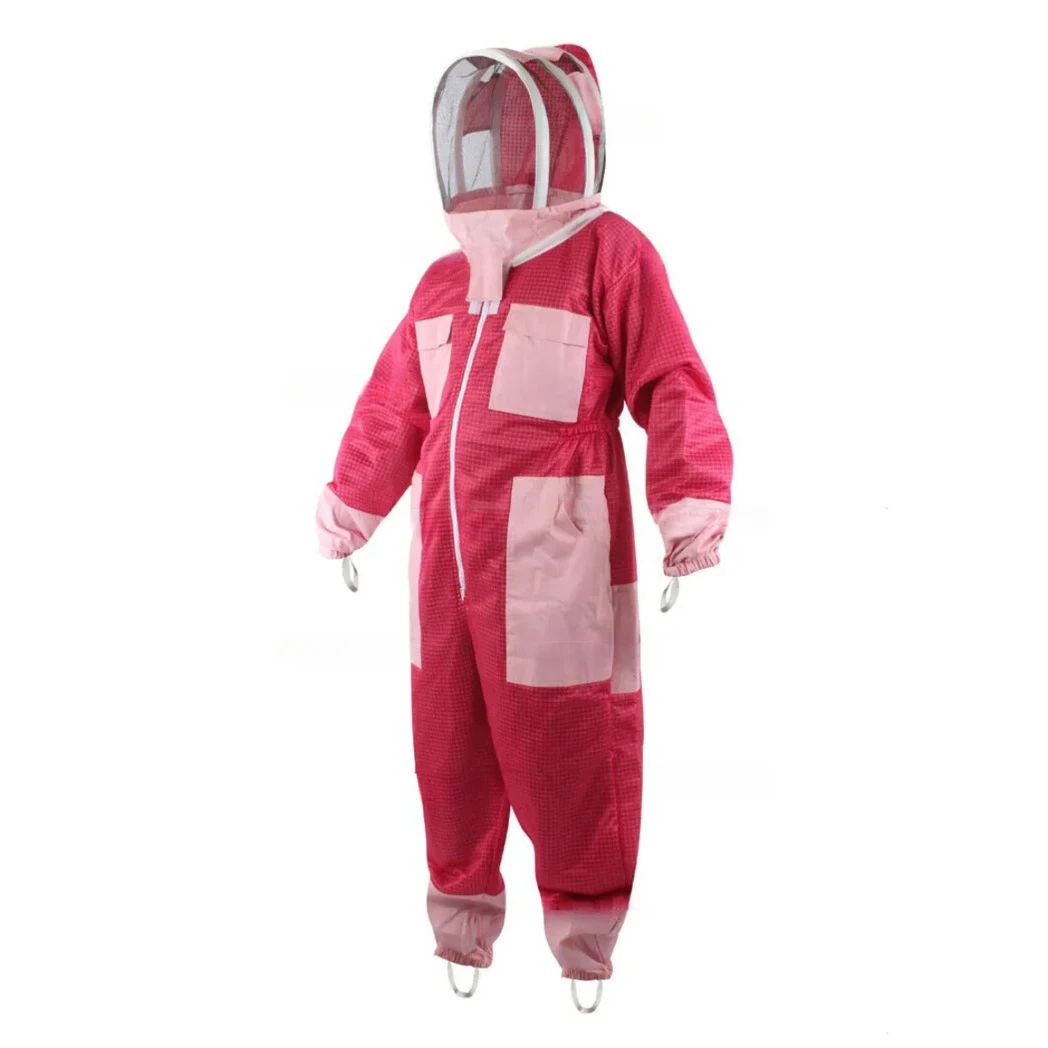 Ultra-Ventilated Brown Beekeeping Bee Suit Protection Professional Beekeeping Ventilated Suit Bee Suit Three Layers