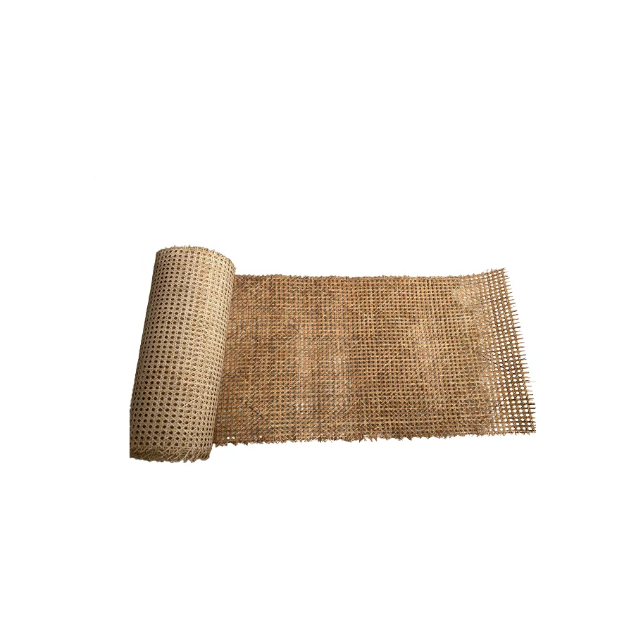Vietnam Factory Synthetic Rattan Webbing Mat Cane for Furniture Functional Design Interior Decor Accessories