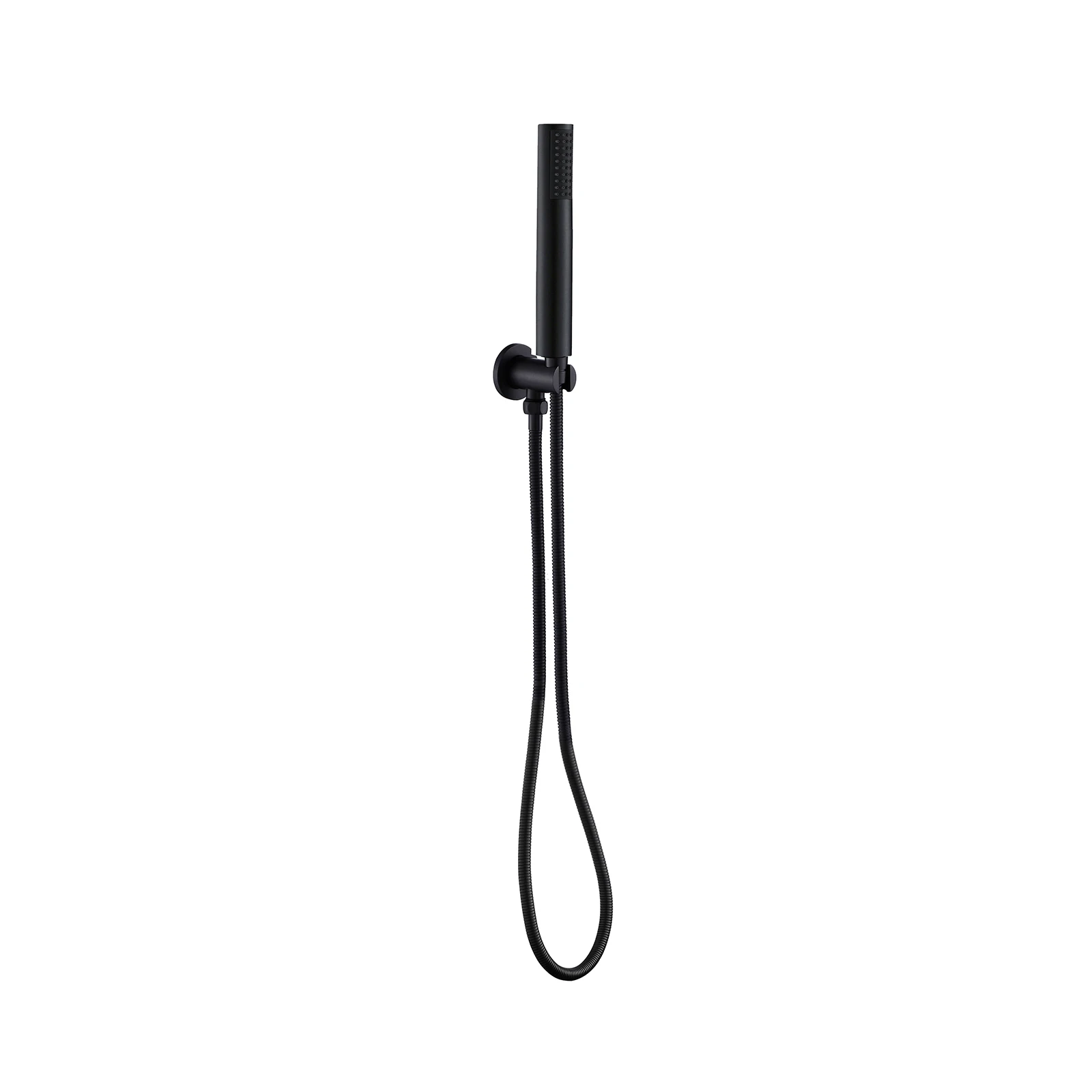 Watermark Wels bathroom matte black single handle brass bath shower mixer taps faucet