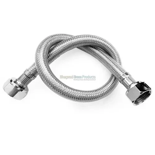 SS304 Braided Hose SS 304 Connection Pipe Bathroom Shower Pipe Material Rubber Or SS High Quality In Whole Sale Price
